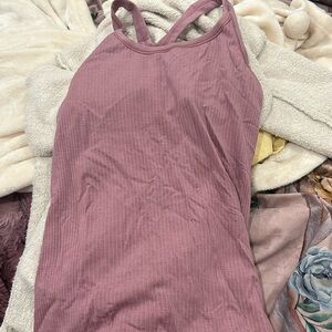 Lululemon pink tank